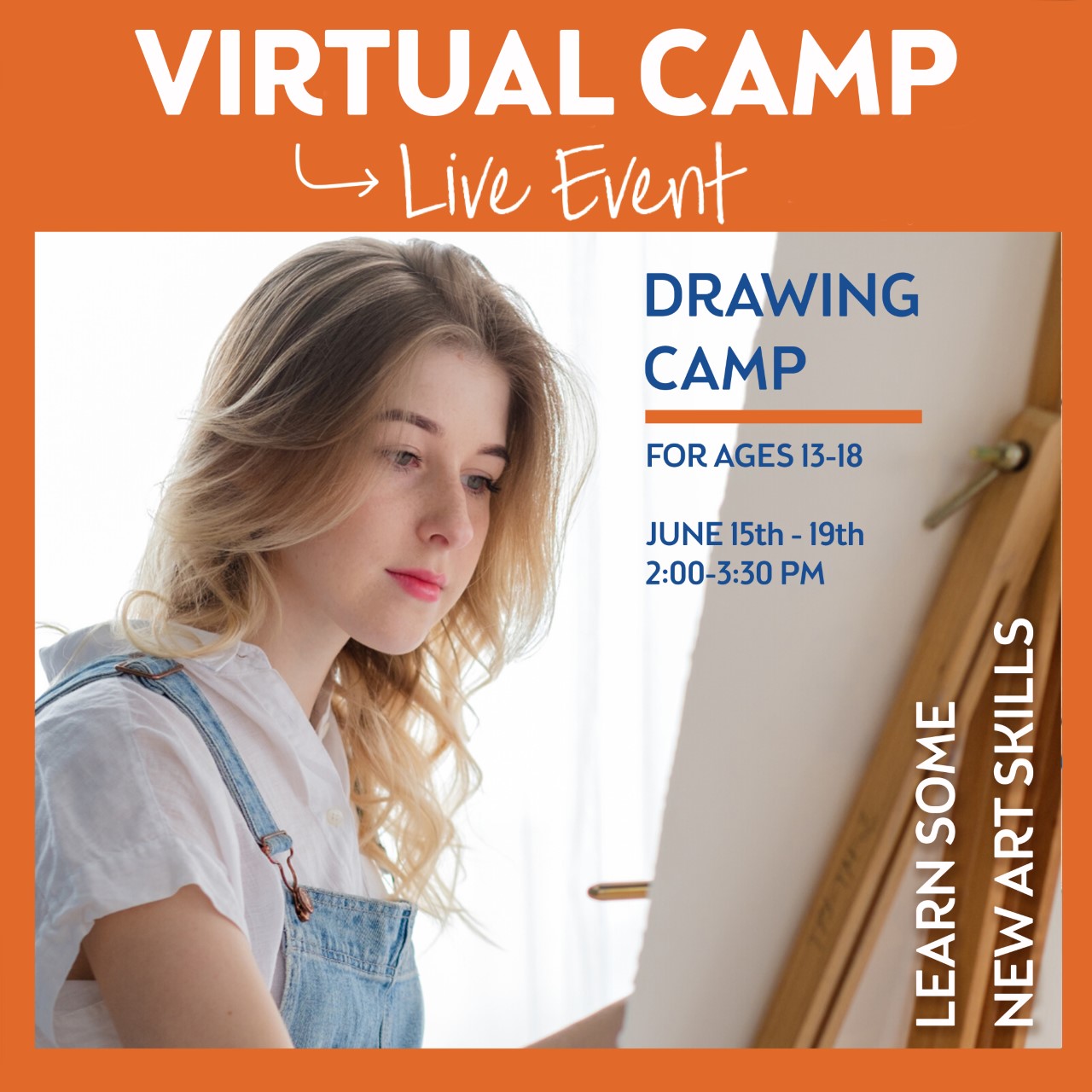 Drawing Camp for Teens - Full Week